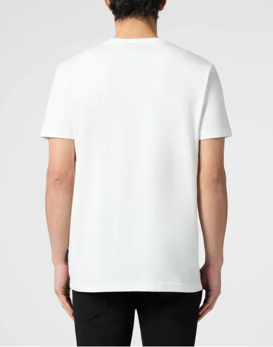 Round Neck T-Shirt Teddy Tennis Patch