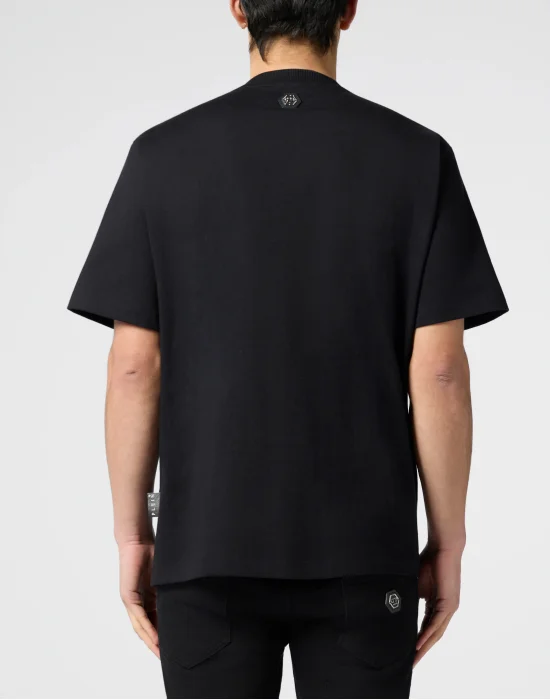 Round Neck T-Shirt Skull Stones