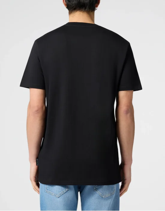 Round Neck T-Shirt Puffy Hexagon