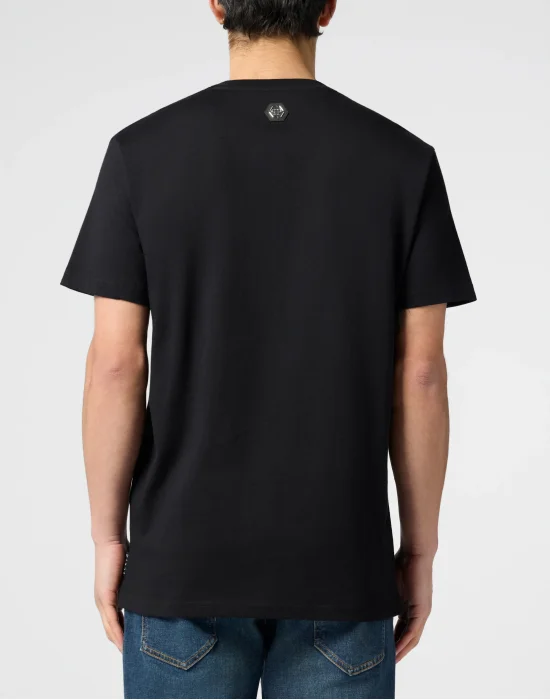 Round Neck T-Shirt Gummy Plein Stones