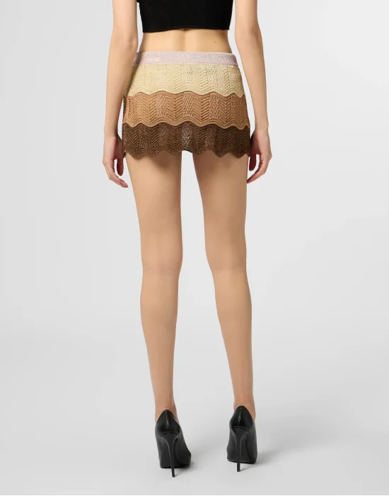 Mini Skirt Color Wave