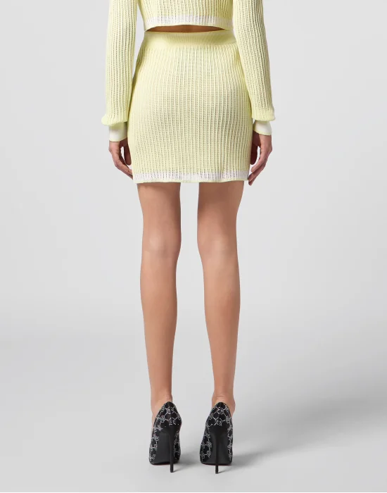 Knitted Mini Skirt