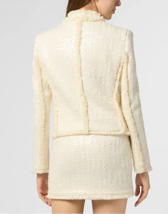 Tweed Bolero Paillettes