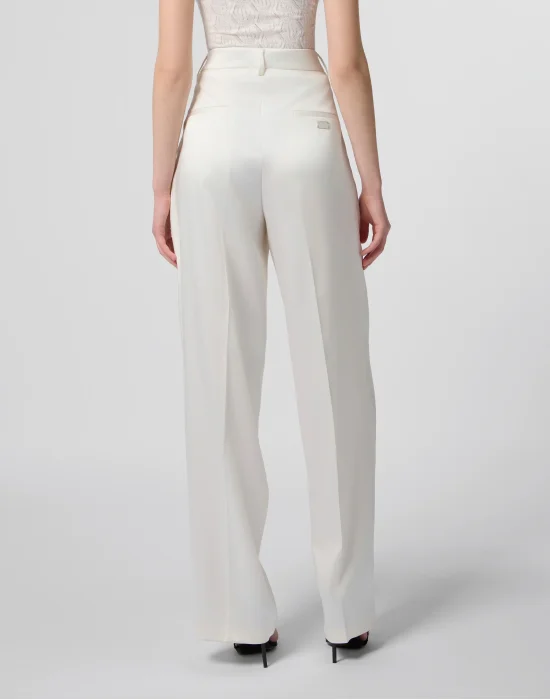 Satin Dame Fit Trousers
