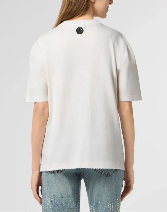 Washed Man Fit T-Shirt Tennis Club