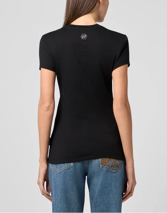 Sexy Pure Fit T-Shirt Tennis Club Strass