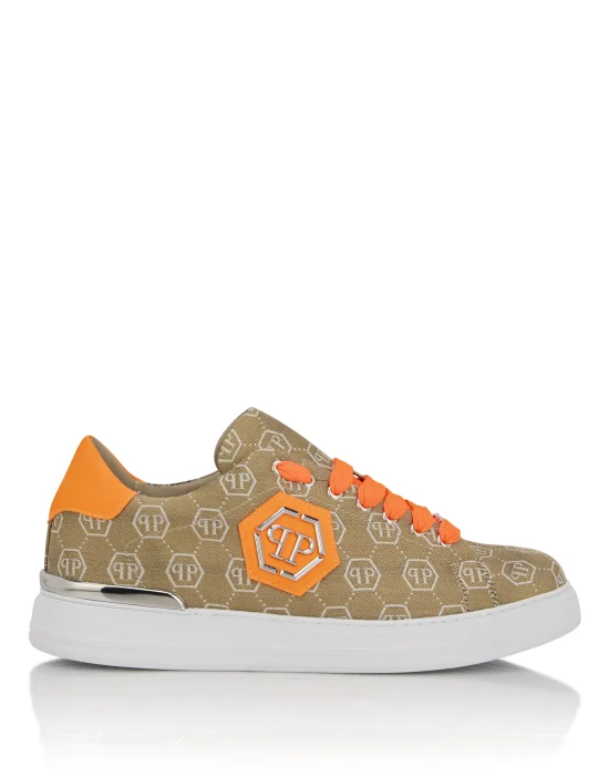 Low-Top Sneakers Jacquard Monogram