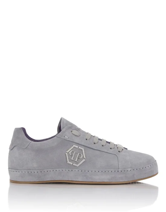 Suede Low-Top Sneakers Plein Royal
