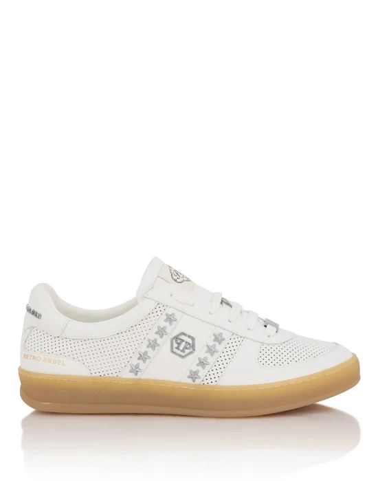 Perforated Leather Sneakers RETRO REBEL