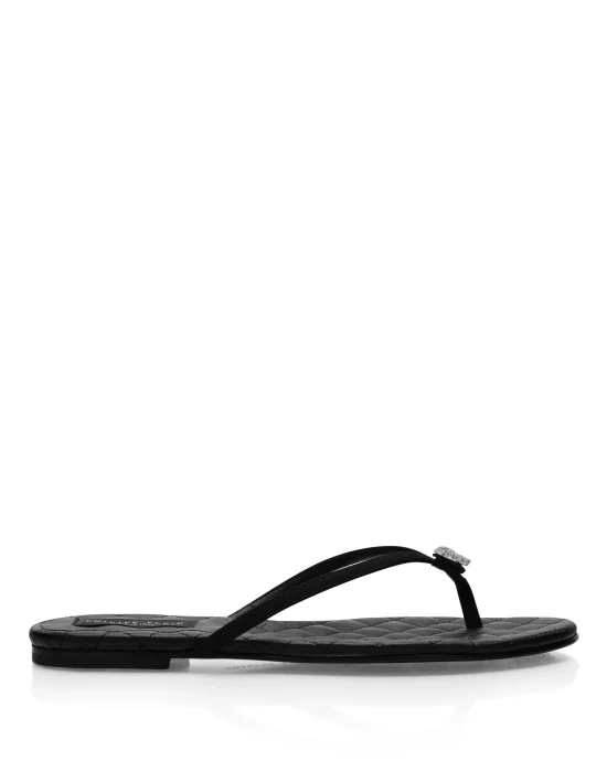 Flat Sandals Skull