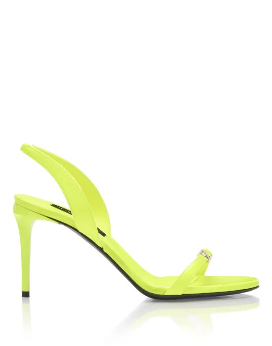 High Heels Sandals Fluo Hexagon
