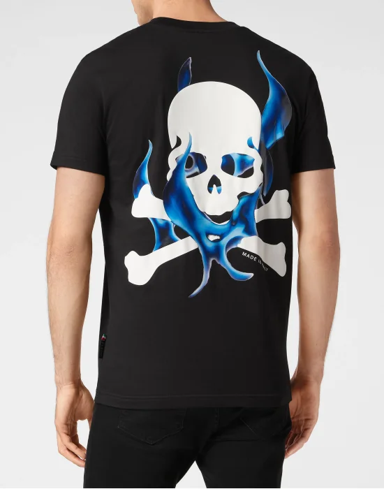 T-shirt Round Neck SS Flame Logos