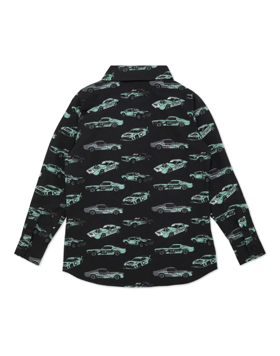 Shirt Sugar Daddy Cut LS Strass Cars Racing