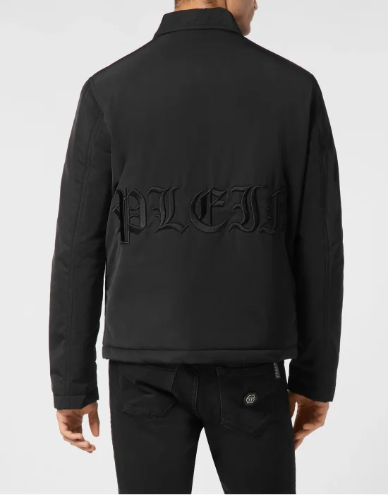 Nylon Shirt Jacket LS Gothic Plein