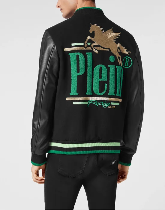 College Bomber Jacket LS Racing Club