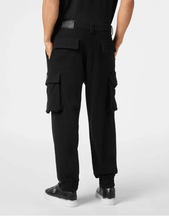 Cashmere Long Trousers Cargo Fit