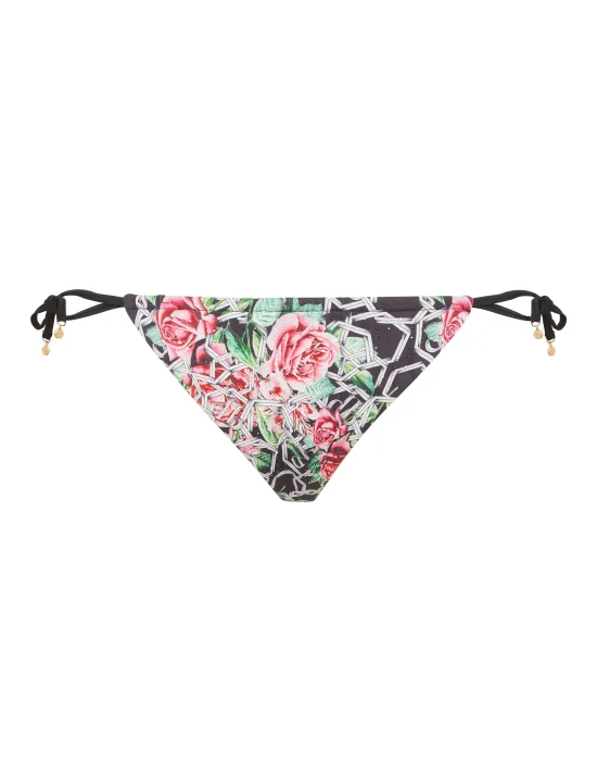 Swimwear Bottom Slip Chain Flower