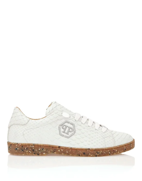 Lo-Top Python Sneakers