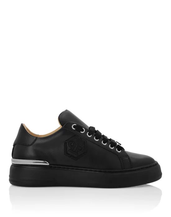 Nappa Leather Lo-Top Sneakers Hexagon