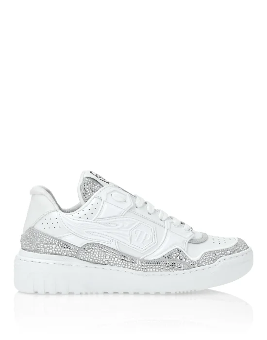 Leather Low-Top Sneakers Moon Walker