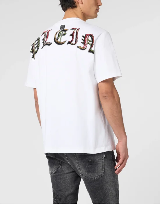 Super Straight Cut Denim Trousers Dragons