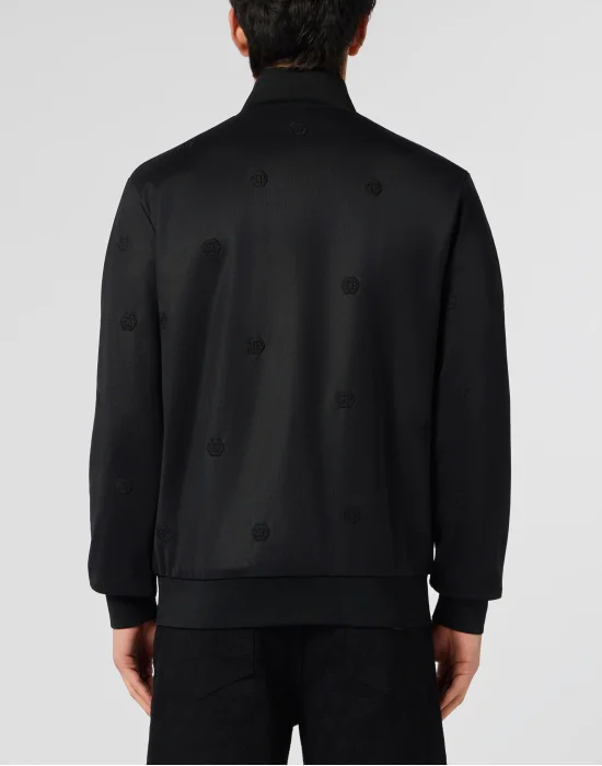 Embroidered Tracksuit Jacket Monogram Monogram