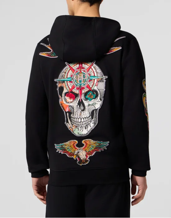 Zip Hoodie Tattoo Patches