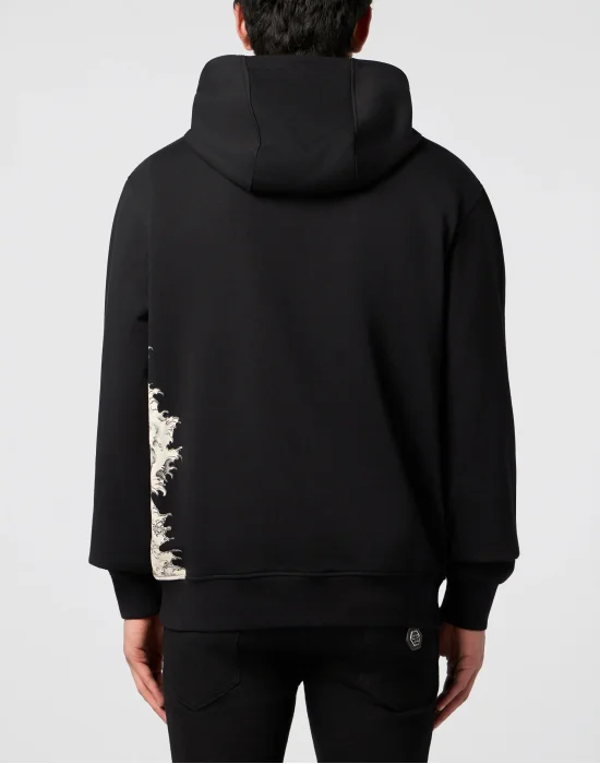 Hoodie Ceramic Skull