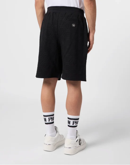 Padded Shorts Biker Monogram