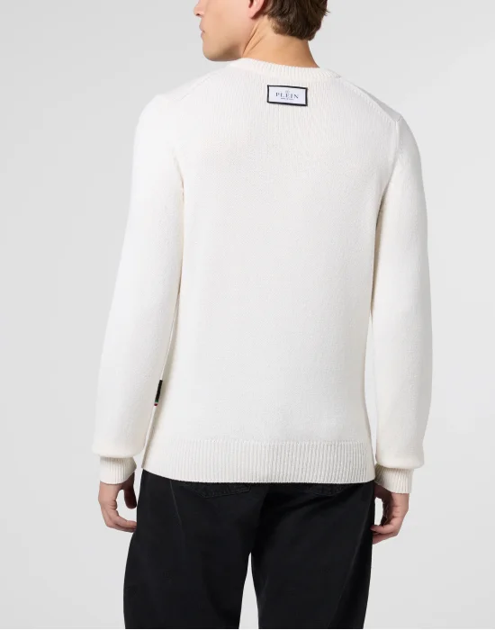 Round Neck Pullover Wind Rose