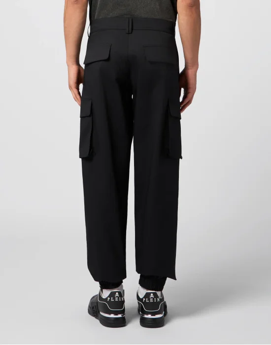 Straight Cargo Trousers