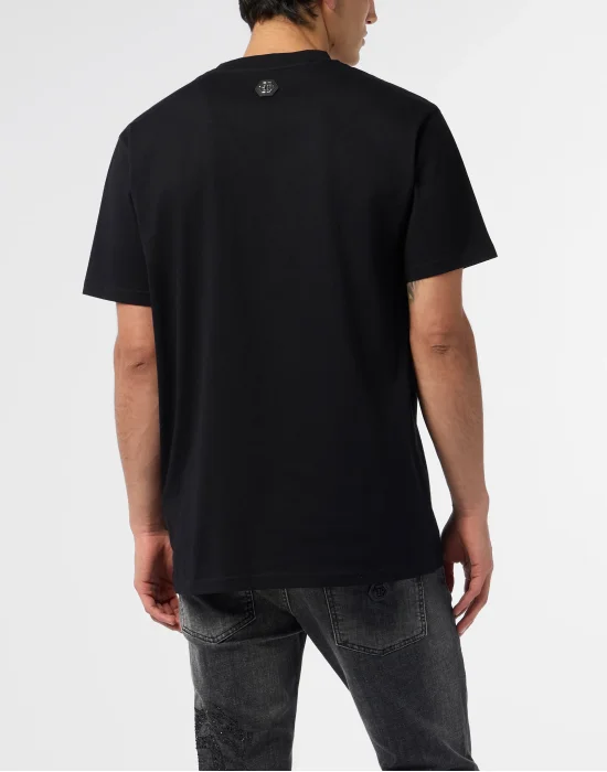 Round Neck T-Shirt Puffy Teddy Teddy Bear