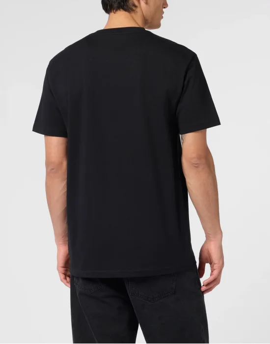 Roundneck T-Shirt Puffy Red Skull Skull