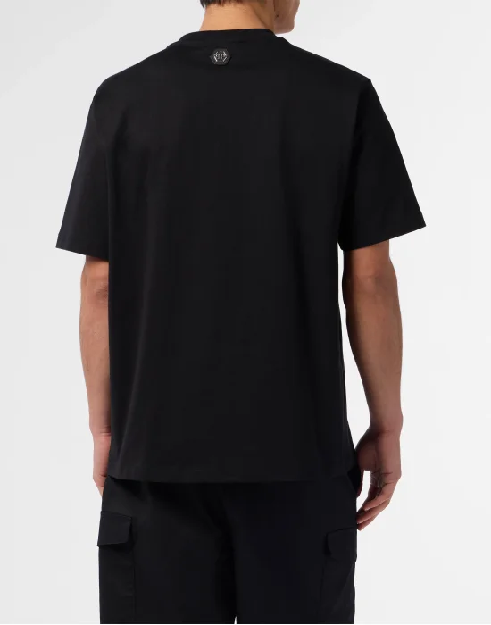 Round Neck T-Shirt Skull Stones