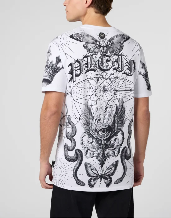 Round Neck T-Shirt Tattoo