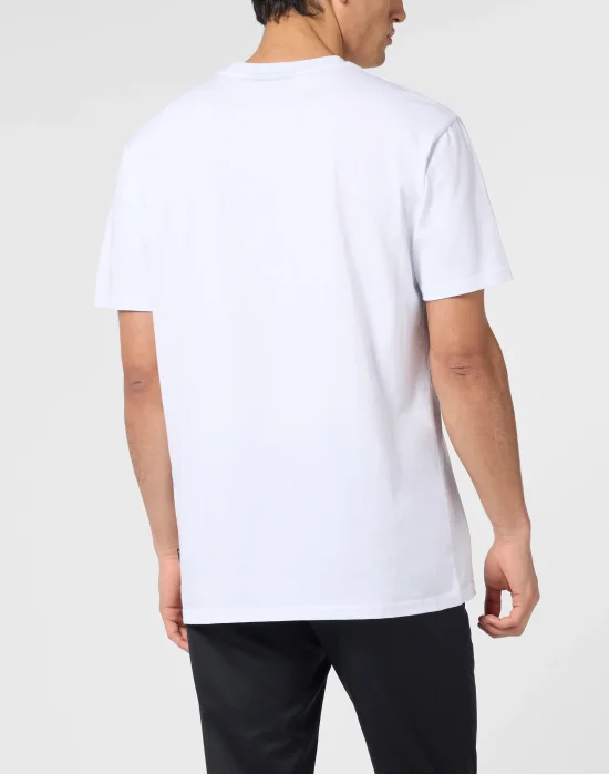 Round Neck T-Shirt Skull Tattoo