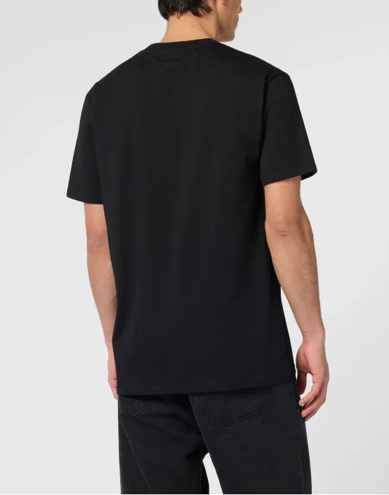 Round Neck T-Shirt Skull Tattoo