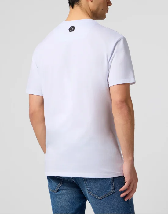 Round Neck T-Shirt Crown Stones