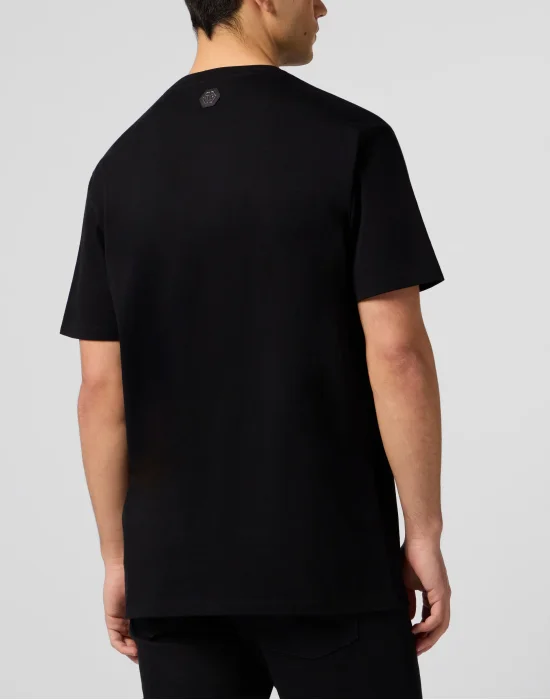 Round Neck T-Shirt Crown Stones