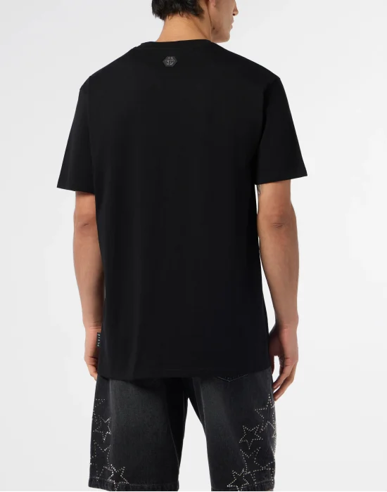 Round Neck T-Shirt Eagle Tattoo
