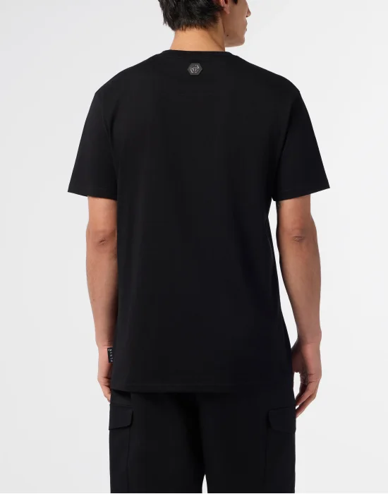 Round Neck T-Shirt Logo Hexagon