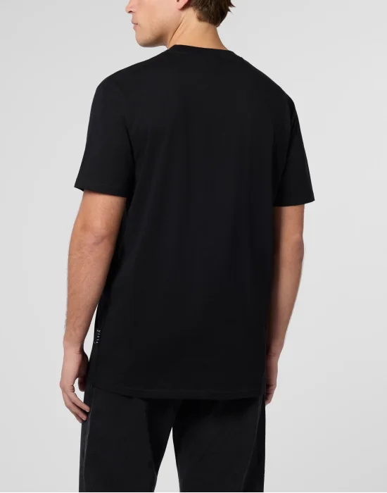 Round Neck T-Shirt Embossed Signature