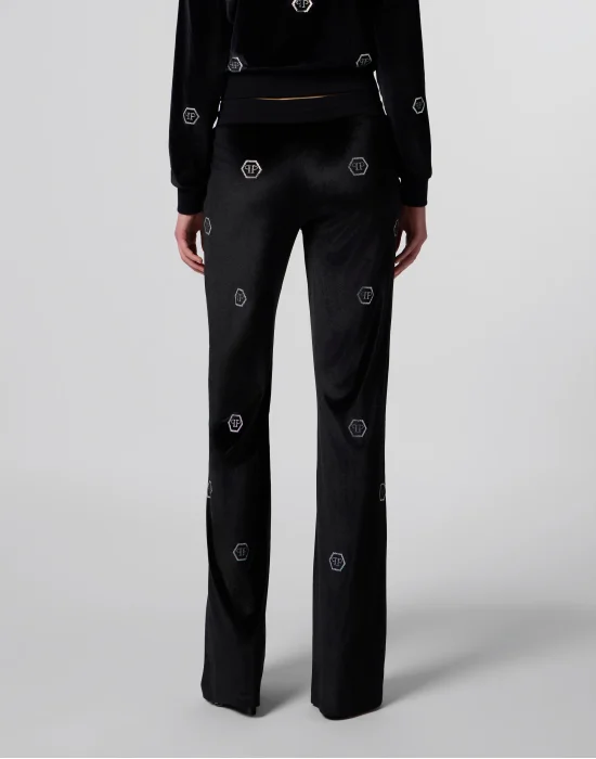 Chenille Jogging Pants Mini Monogram Strass Monogram Strass