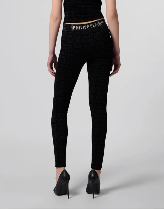 Leggings Flock Monogram Monogram