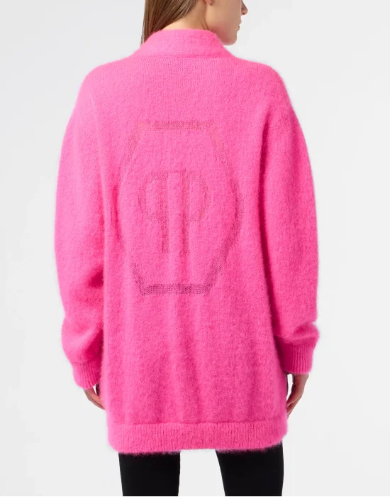 Cardigan Hexagon Fluo