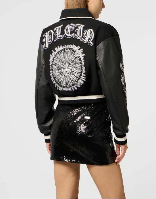 Varsity Jacket Tattoo Strass