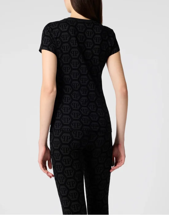 Sexy Pure Fit T-Shirt Jacquard Monogram Monogram