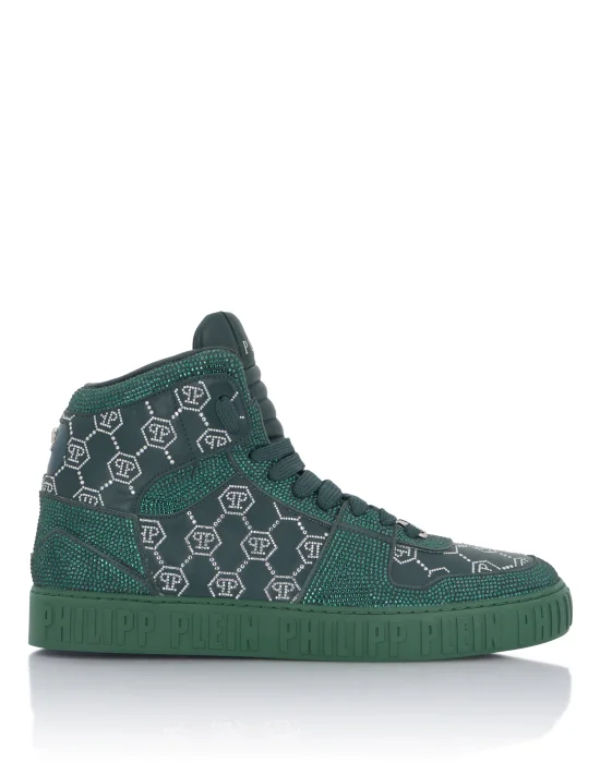High Top Sneakers Notorious Monogram Strass