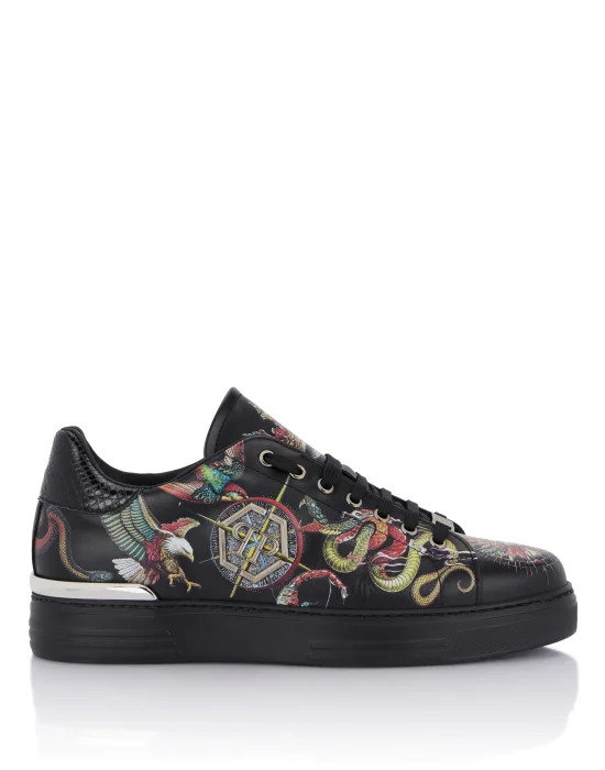 Printed Low-Top Sneakers