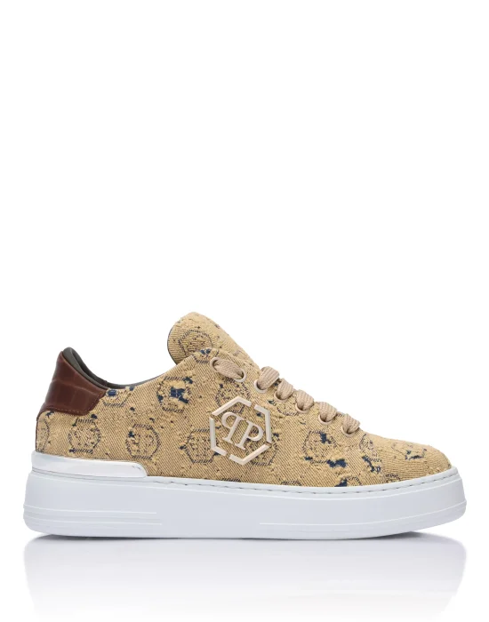 Low-Top Sneakers Jacquard Monogram